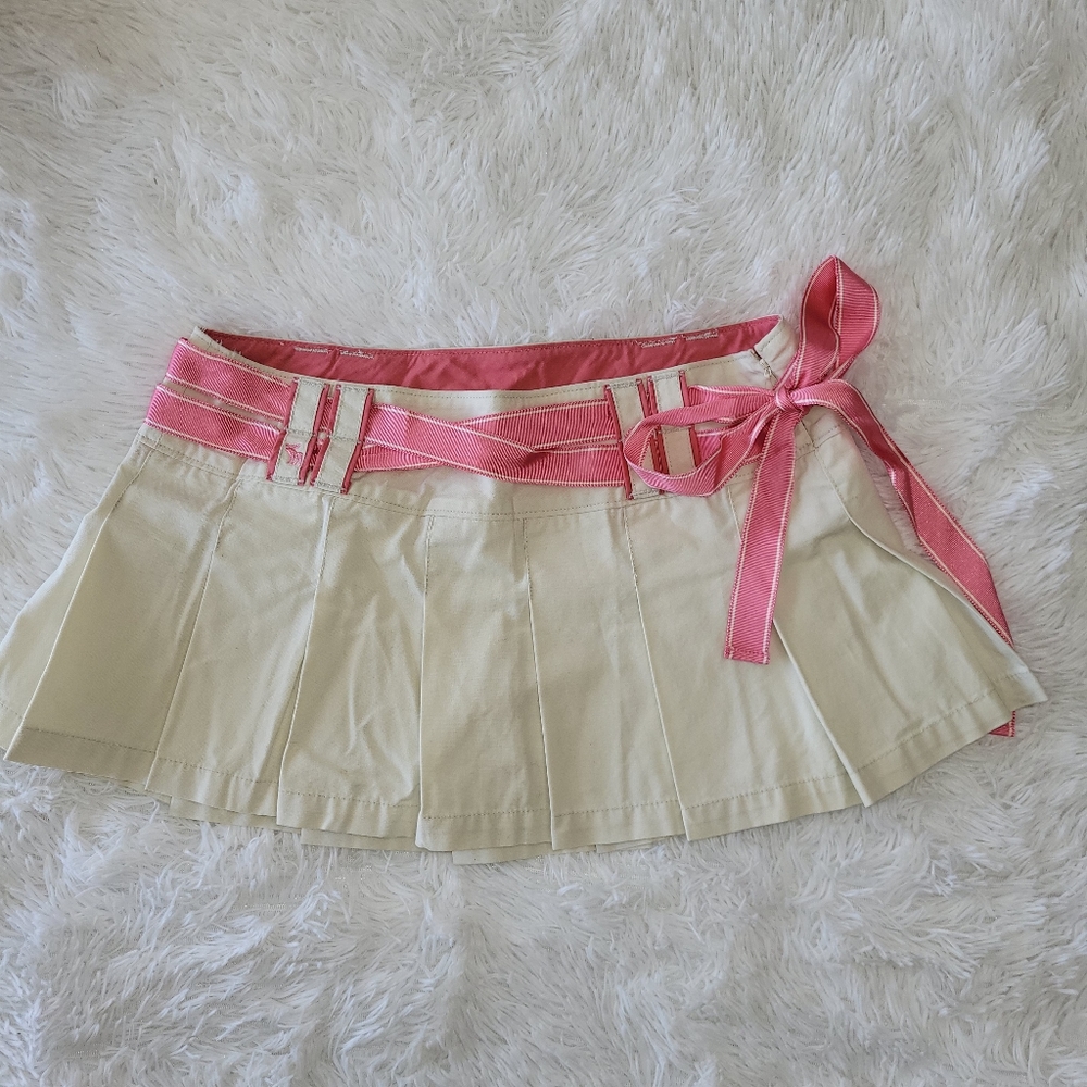 Vintage Y2k Abercrombie and Fitch micro mininskirt size 2